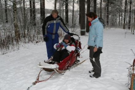 Schlittenhunde machen Urlaub in Finnland (Teil 2)