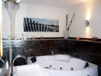 Ferienhaus Berlin - Urlaub mit Hund, Kaminofen