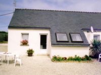 Frankreich, Bretagne. Ferienhaus nähe zum Strand. Hunde erlaubt.