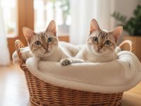 Bengal kitten kater snow weiß