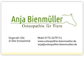 Osteopathie Bienmüller - Therapie für Tiere