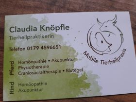 Mobile Tierheilpraxis Claudia Knöpfle