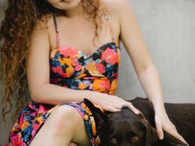 Unsere Hündin "Cleopatra" hatte vor 2 Monaten ihren