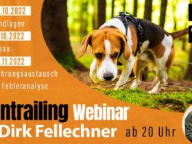 WEBINAR-Reihe (online) - Mantrailing mit Dirk Fellechner