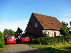 Ferienwohnung am Badesee in Aurich/Ostfriesland, wo Hunde gerne Urlaub machen