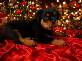 3 zuckersüsse Rottweiler Mädels