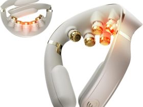 Wird ein SKG Faltbares Nacken- und Schultermassagegerät mit Wärme