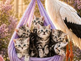 Reinrassige BKK Kitten mit Impfpass.