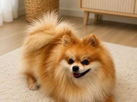 Pomeranian Zwergspitz Rüde
