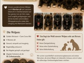 Golden Retriever Cane Corso mix Welpen
