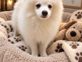 Japan Spitz - Pomsky Designer-Hunde kleine Glücklichmacher suchen ihr Zuhause