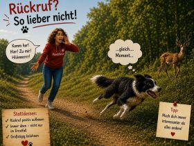 Rückruf Hund, 6 Tage, mittwochs 17Uhr, WF