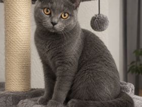 Verschmuster Bkh Kater blau 10 Monate Mega kinderlieb sucht dringend