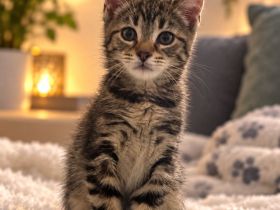Zwei bezaubernde Maine-Coon-Bengal-Mix-Kitten suchen ihr Zuhause