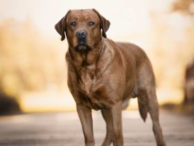 FCI Labrador Deckrüde foxred